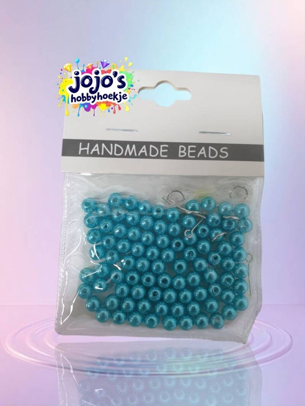 Lichtblauwe Acrylkralen