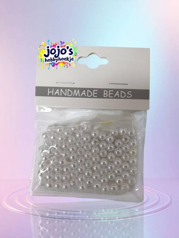 Licht Parelmoer Acrylkralen