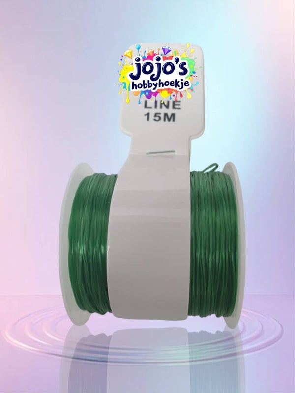 Elastisch Draad (Groen) – Perfect voor DIY Armbanden en Kettingen