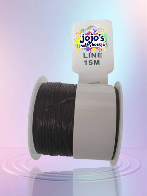 Elastisch Draad (Bruin)  – Perfect voor DIY Armbanden en Kettingen