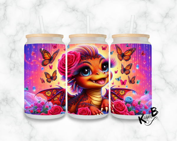 Becherglas mit Deckel Motiv 1