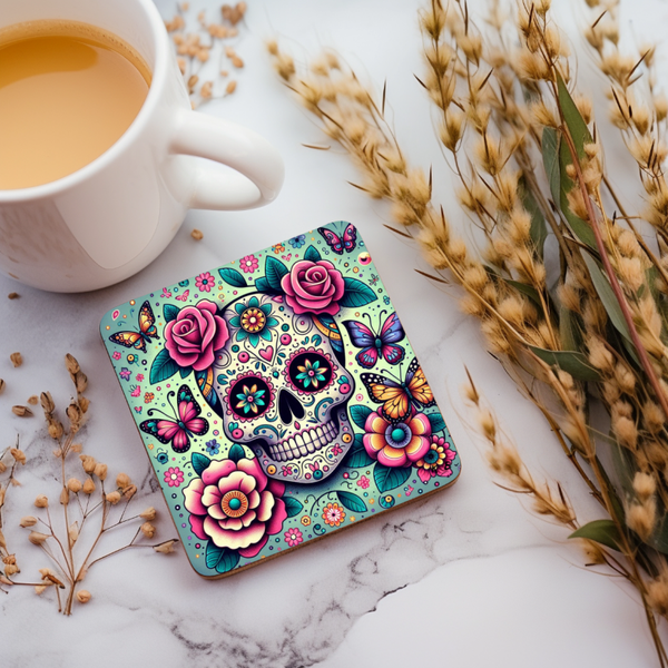 Untersetzer "Totenkopf"