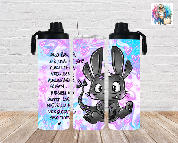 Thermobecher mit 2 Schraubverschlüssen "PUPSI 1"