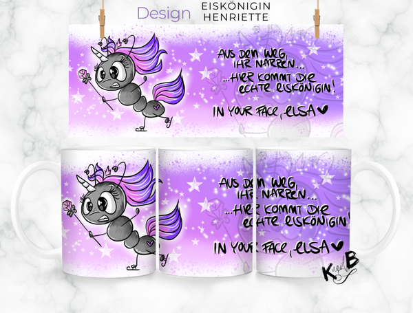Tasse "EISKÖNIGIN HENRIETTE"