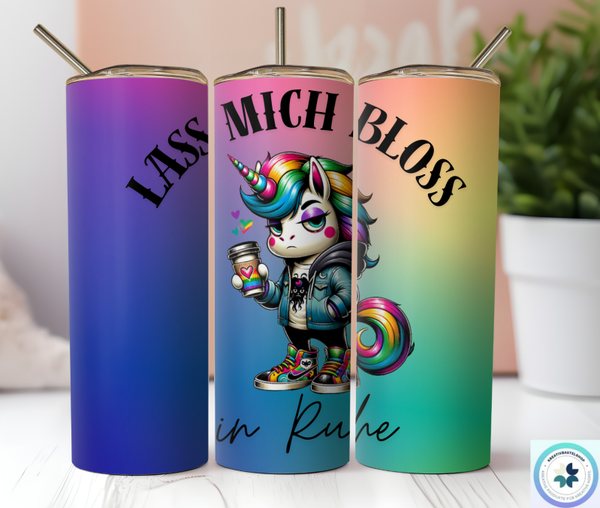 Thermobecher "Einhorn" Steckdeckel