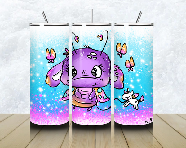 Schnubbi Thermobecher mit Steckdeckel "Design MAGICAL FRIENDS 2"