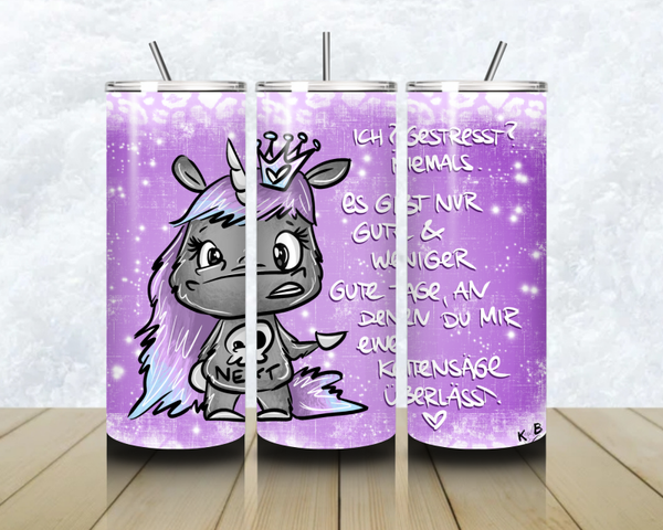 Schnubbi Thermobecher mit Steckdeckel "Design STRESS 2"