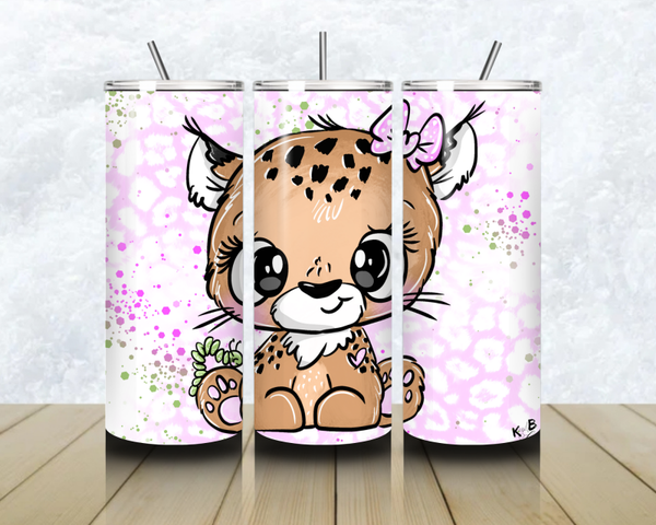 Schnubbi Thermobecher mit Steckdeckel "Design LUCHS W"
