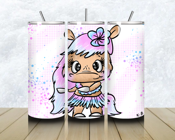 Schnubbi Thermobecher mit Steckdeckel "Design ALOAH"