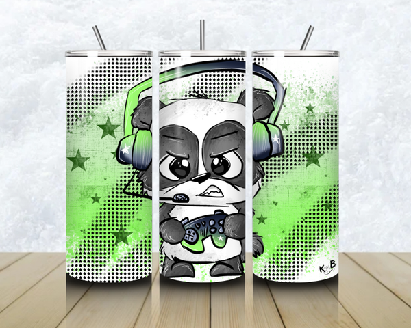 Schnubbi - Design Thermobecher mit Steckdeckel "ICH GEH ZOCKEN BOY 1"