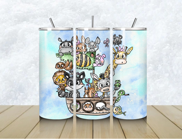 Thermobecher mit Steckdeckel "SCHNUBBI GOES WORLD"