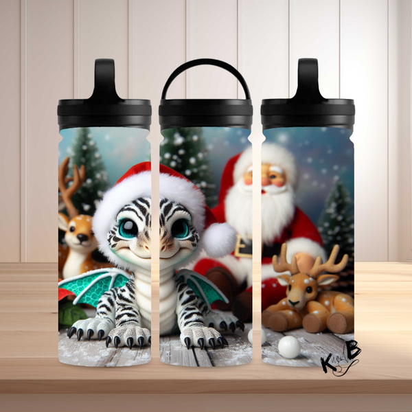 Thermoflasche "niedlicher Drache Weihnachtszauber 30"