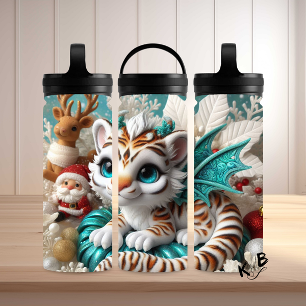 Thermoflasche "niedlicher Drache Weihnachtszauber 31"