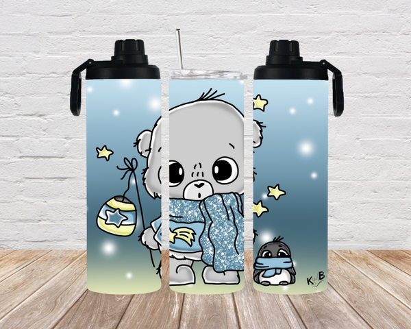 Thermobecher mit 2 Schraubverschlüssen "Schnubbi 2"