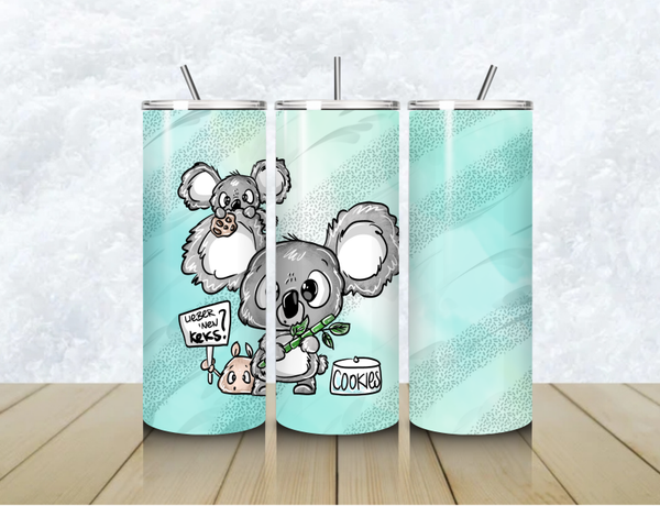 Thermobecher mit Steckdeckel "LIEBER 'NEN KEKS"