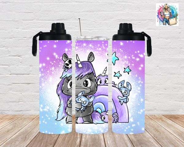 Thermobecher mit 2 Schraubverschlüssen "GRUSELGANG 1"