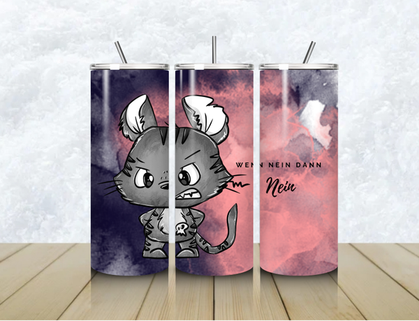 Thermobecher mit Steckdeckel