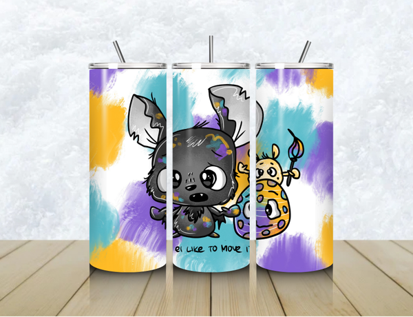 Thermobecher mit Steckdeckel "Me Myself and Ei"  (61)