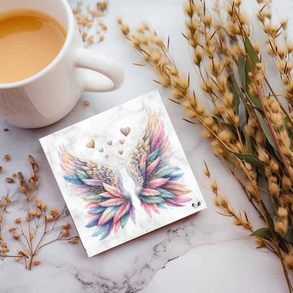 Untersetzer "Engelsflügel"