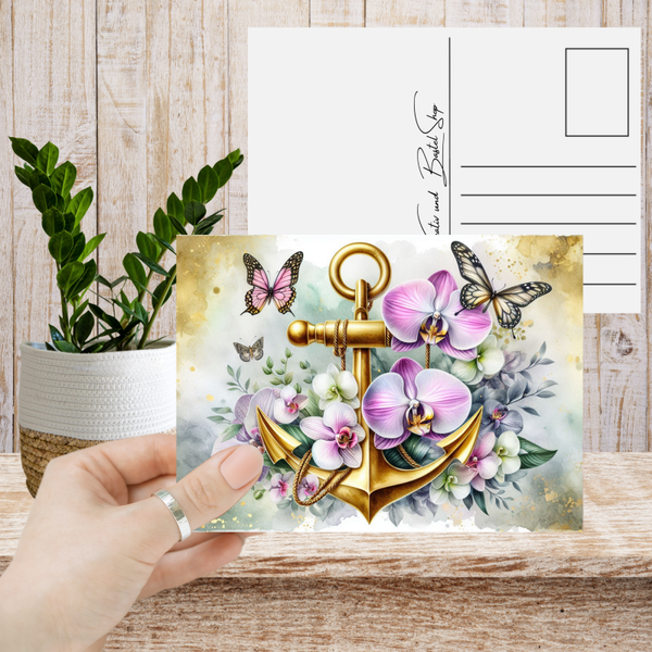 Postkarte "Anker der Leichtigkeit"
