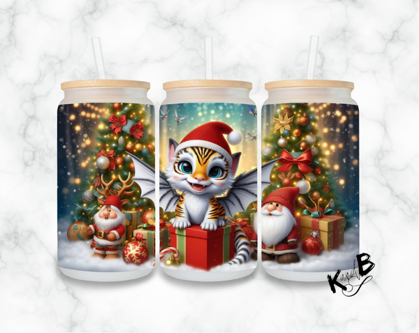 Becherglas mit Deckel Motiv 8