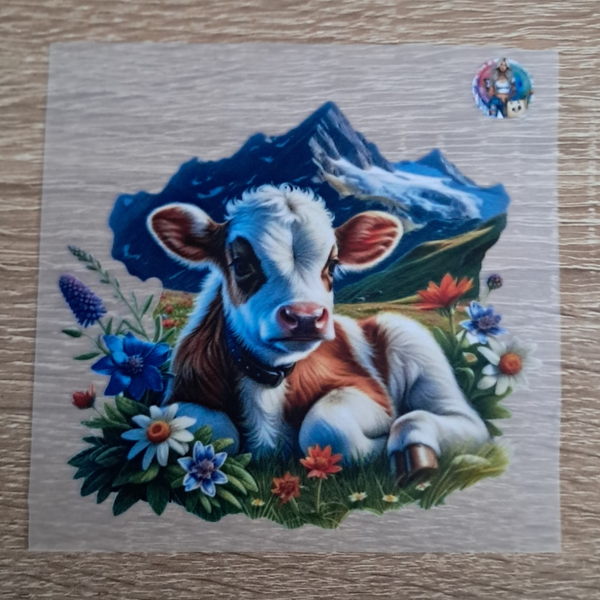 Kuh Hintergrund Berge