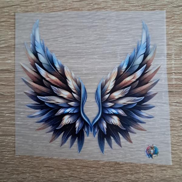 Engelsflügel (grau, braun, beige)