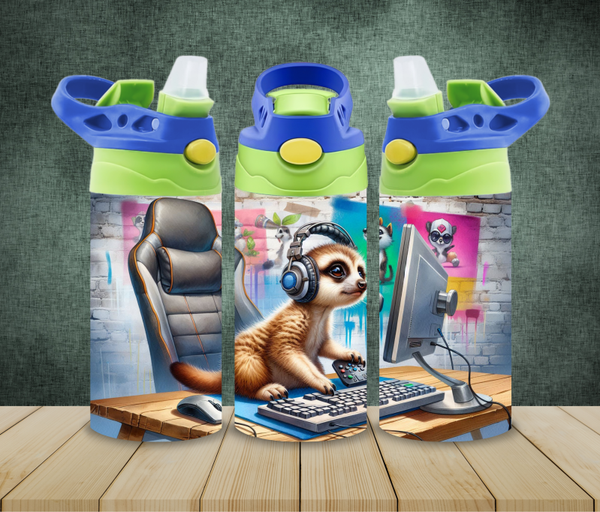 Thermobecher für Kinder "Erdmännchen Game"