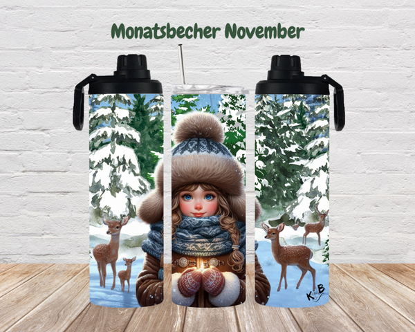 Monatsbecher November mit extra Überraschung