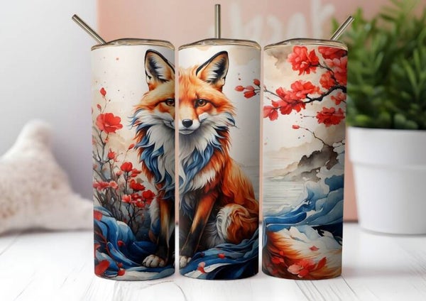 Thermobecher mit Steckdeckel "Fuchs"