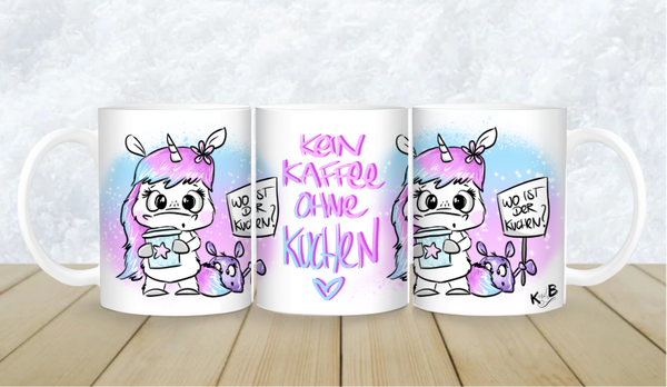 Tasse "Kein Kaffee ohne Kuchen"
