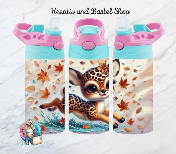 Kinder-Thermobecher "springendes Reh"