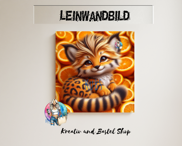 Leinwand "Niedlicher Fuchs"