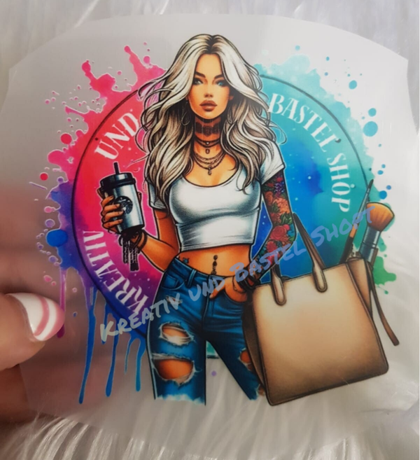 Bügelbild "Shop Logo"