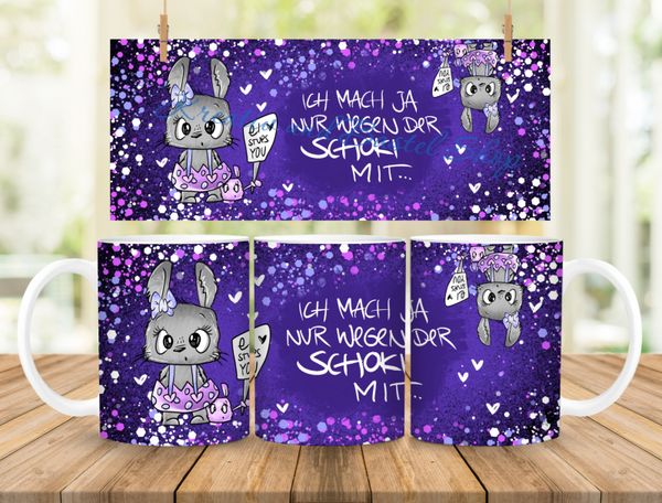 Tasse Design 1 aus dem Set Ei Stups you (rosa)