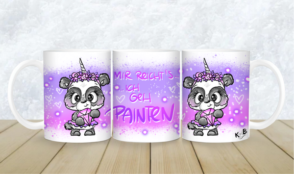 Tasse "Mir reichts.... Ich geh Painten"