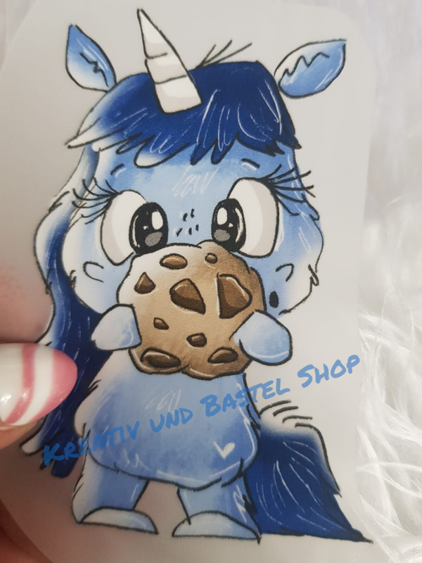 Bügelbild "Schubbi Keks"