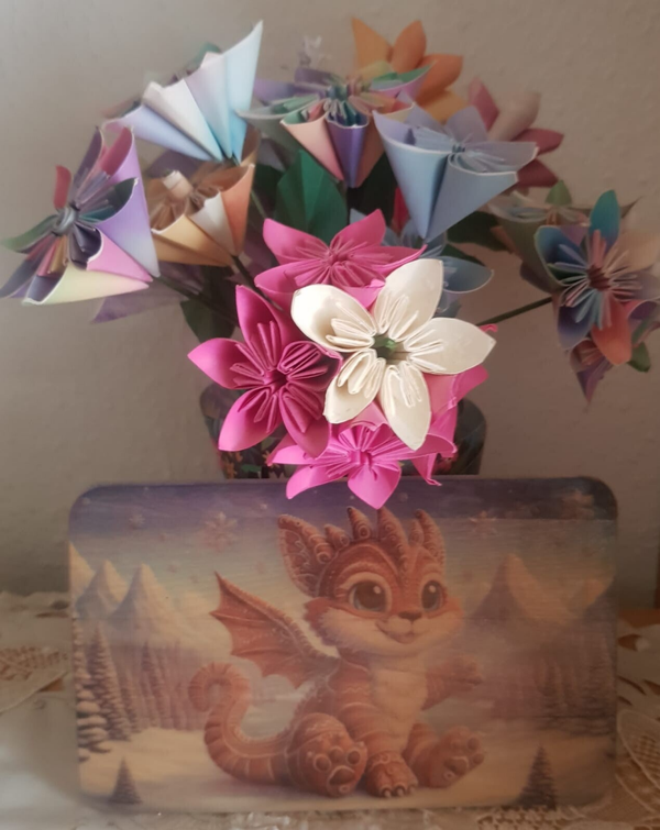 Frühstücksbrettchen  " Drache"