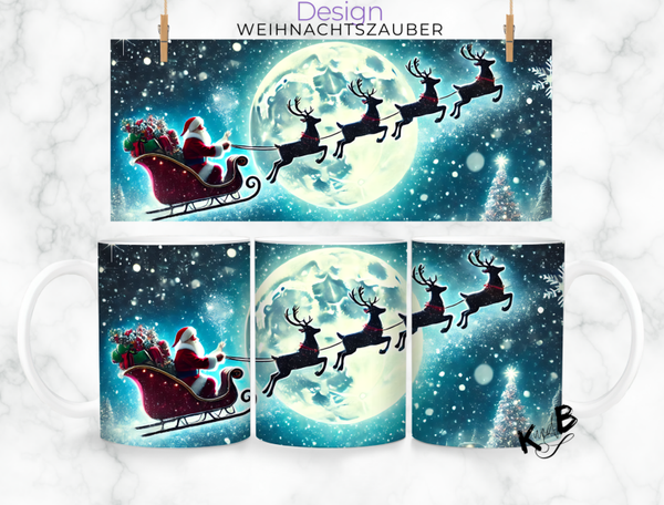 Tasse mit Motiv| Kaffeetasse | Geschenkidee - Design Weihnachtszauber