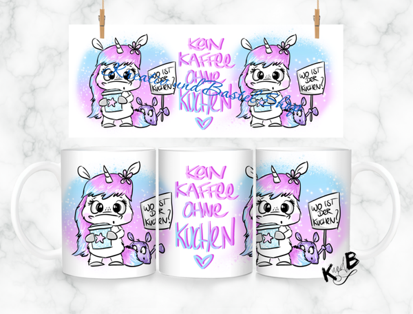 Tasse "COFFE TO GO MIT KUCHEN"