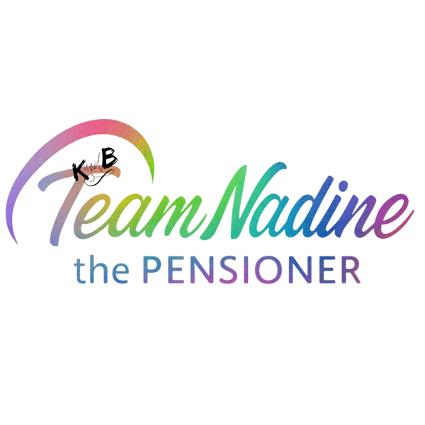 🖤Individuelles Motiv   „Team Nadine – the PENSIONER“