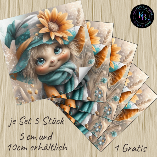 Release Paper Motiv "Pipo und die Zauberschuhe"