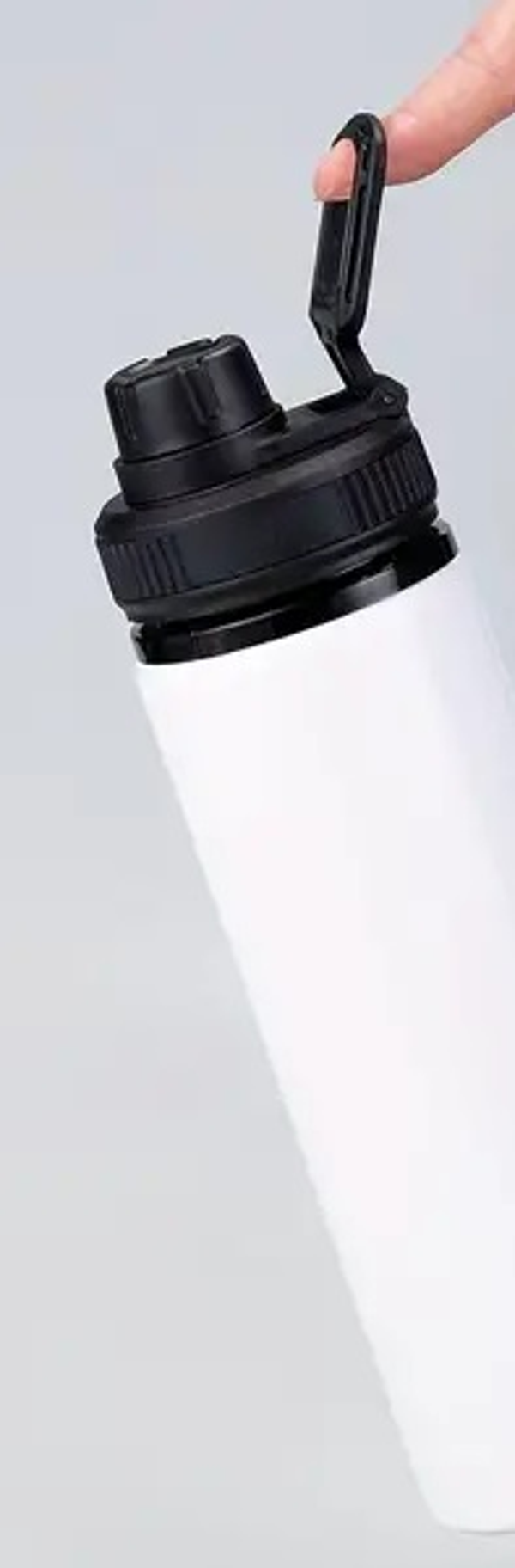 Thermobecher mit Schraubverschluss und Henkel