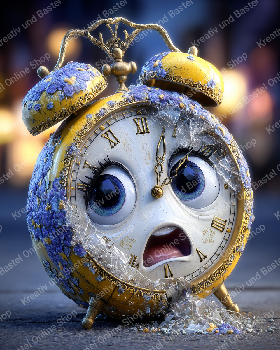 🌙 Diamond Painting „Zeitwächter der Gefühle“ (lisa.s_ai_creation)