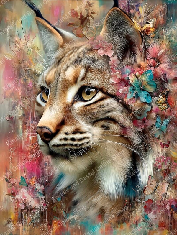 🌙 Diamond Painting „Blütengeist der Wildnis“