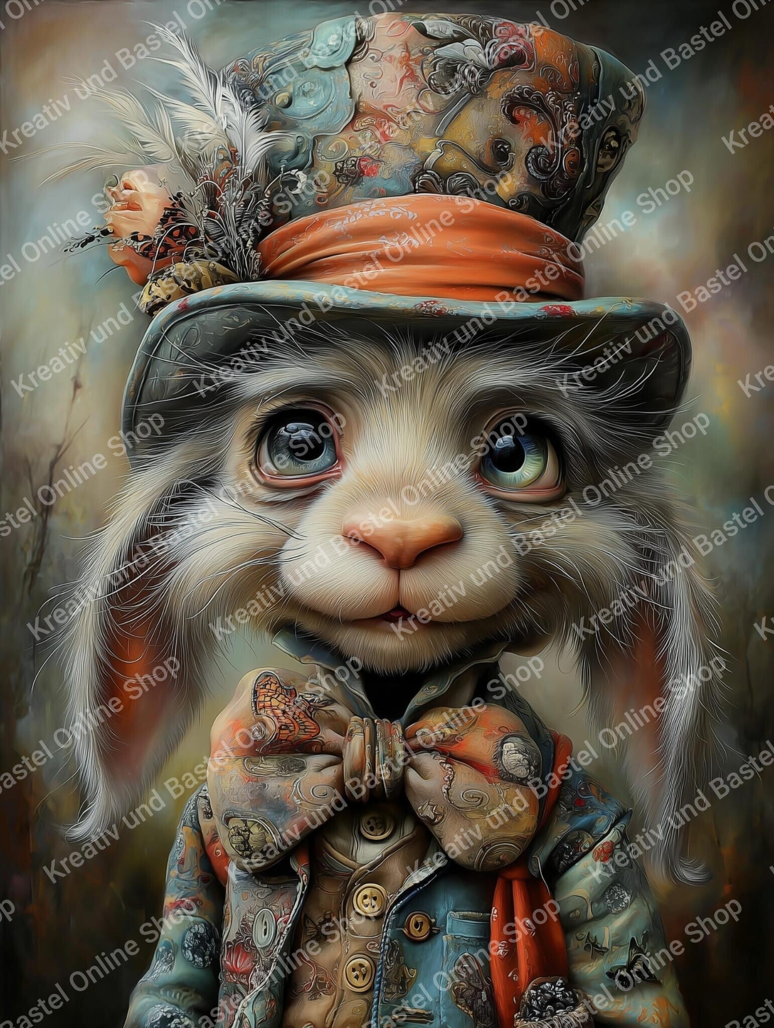 🌙 Diamond Painting „Der kleine Traumhutmacher“ by Cleodora