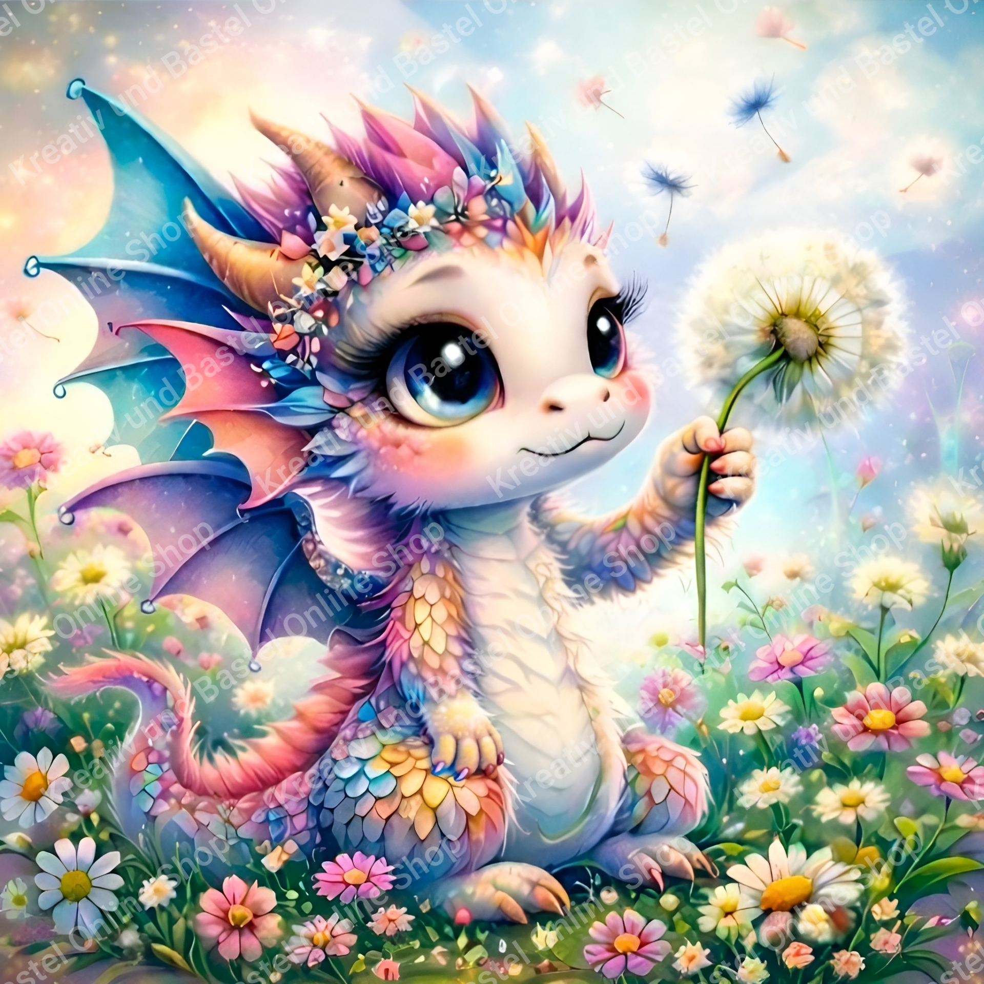 🌙 Diamond Painting „Pusteblumenzauber“ by Sternchen