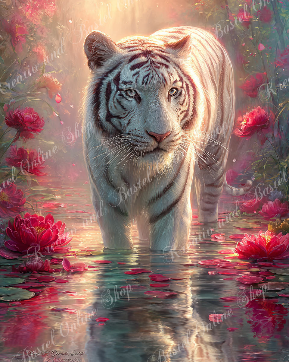 💎Diamond Painting „Blütenpfad der Stärke“ by Elly_A.I.