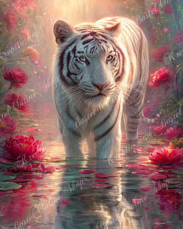 💎Diamond Painting „Blütenpfad der Stärke“ by Elly_A.I.