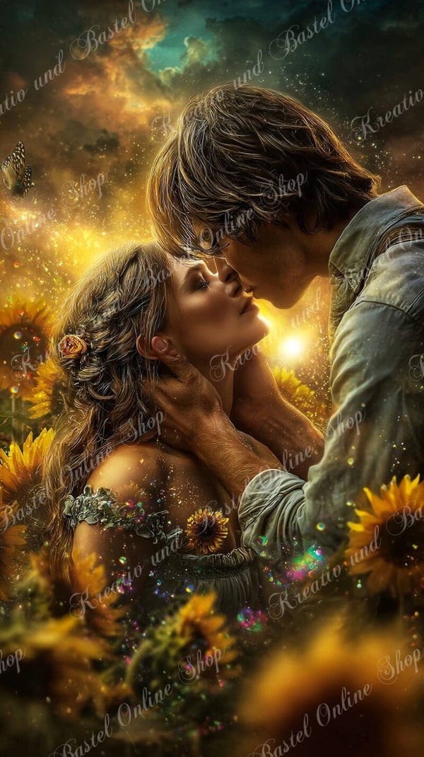 💎 Diamond Painting „Ein Moment für die Ewigkeit“ – ein Kunstwerk by Ray Spark